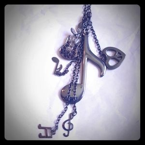 Handmade necklace and earrings